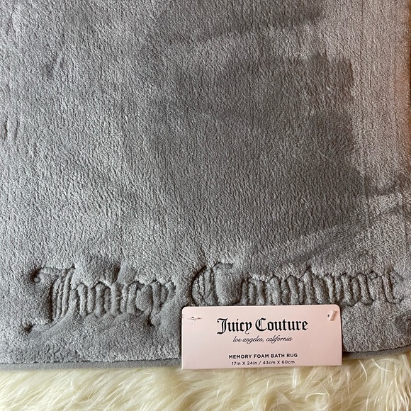 Juicy Couture Bath New Juicy Couture Memory Foam Bath Rug Poshmark